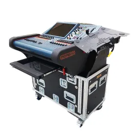 For XZF-MID-PRO1 For MIDAS PRO1 Flip-Ready Hydraulic Console Easy Retracting Lifting Case by ZCASE