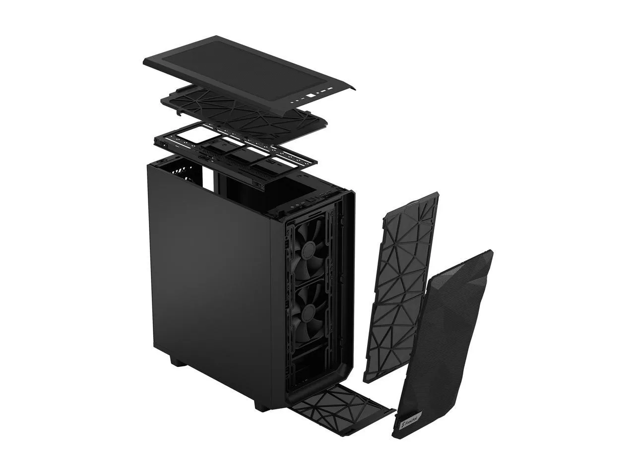 Fractal Design Meshify 2 Compact Black ATX Case FD-C-MES2C-01