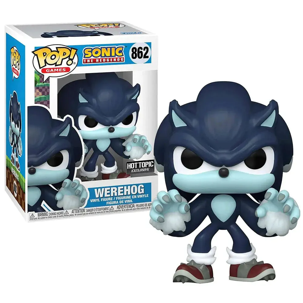 Funko Sonic The Hedgehog Pop! Games Werehog Vinyl Figure Hot Topic Exclusive