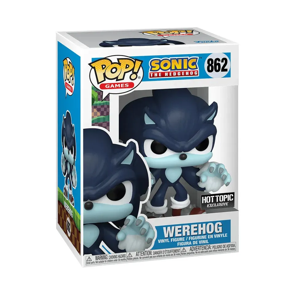 Funko Sonic The Hedgehog Pop! Games Werehog Vinyl Figure Hot Topic Exclusive