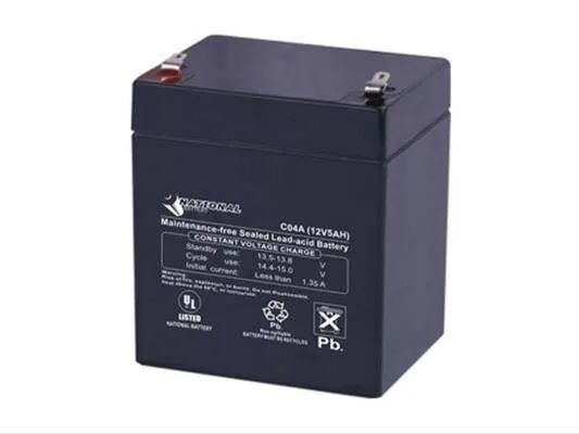 General Series 12V 5AH T2 Battery