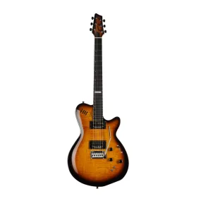 Godin Guitars LGXT Electric Guitar (Cognac Burst Flame AA)