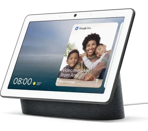 GOOGLE Nest Hub Max with Google Assistant - Charcoal GA00639-GB