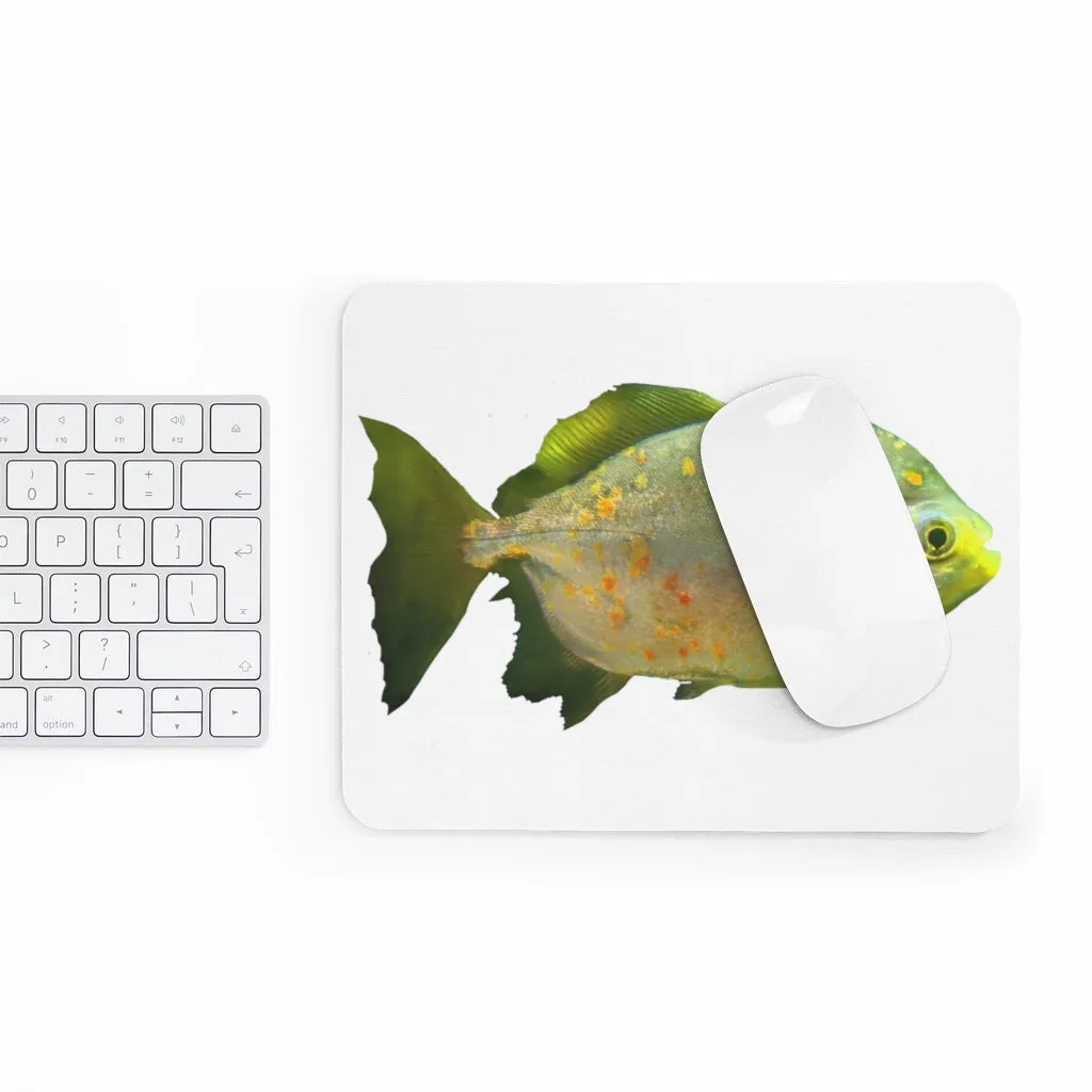 Green Fish with Specs Mouse Pad (EU)