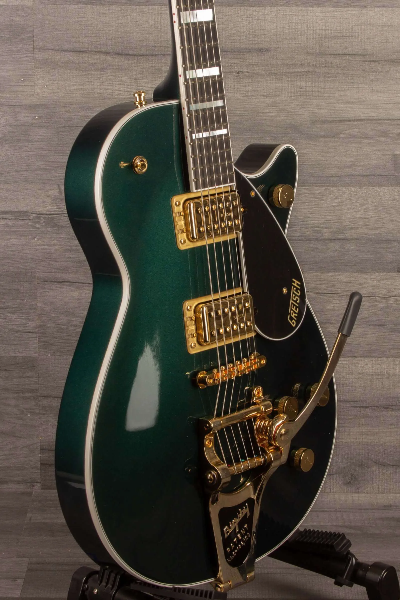 Gretsch - G6228TG-PE Players Edition Jet™ BT with Bigsby® and Gold Hardware, Ebony Fingerboard, Cadillac Green