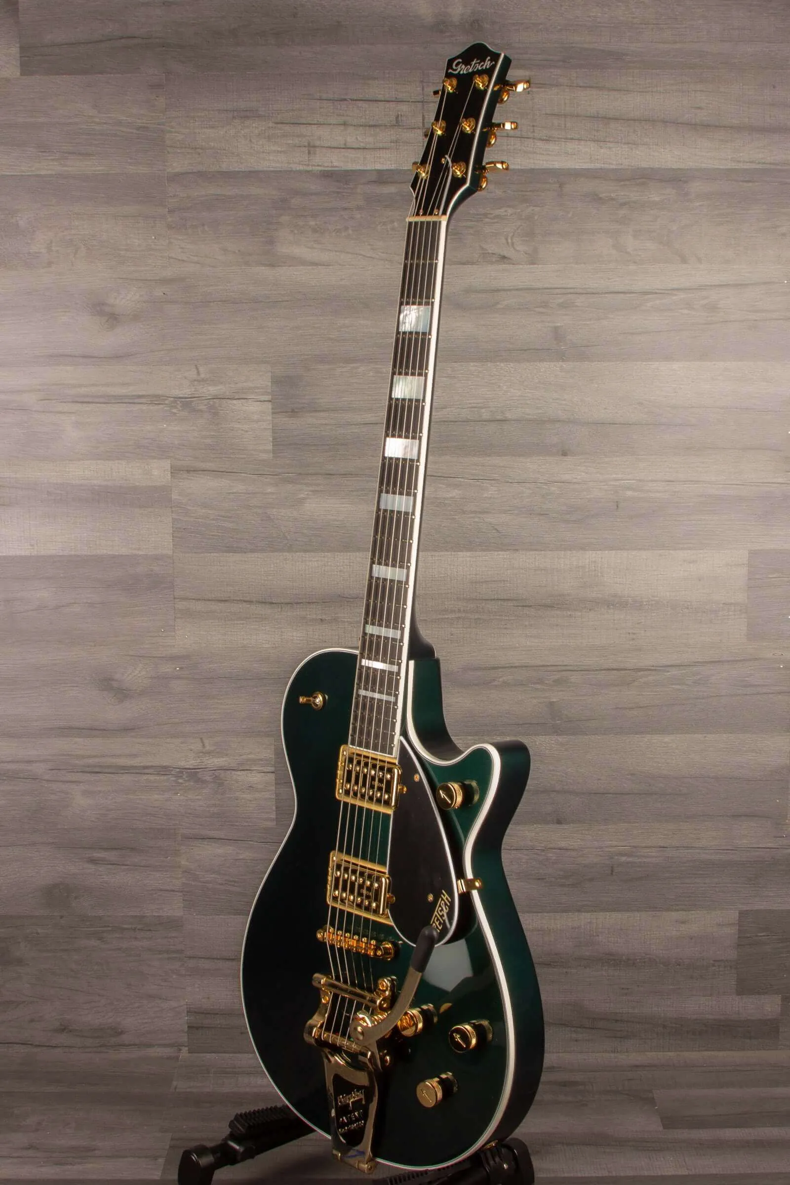 Gretsch - G6228TG-PE Players Edition Jet™ BT with Bigsby® and Gold Hardware, Ebony Fingerboard, Cadillac Green