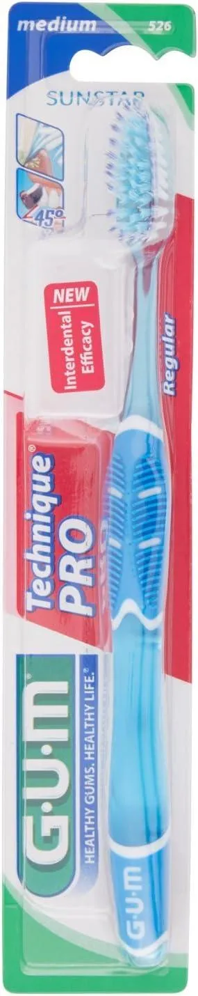 GUM Technique Pro-Medium Full Head Toothbrush