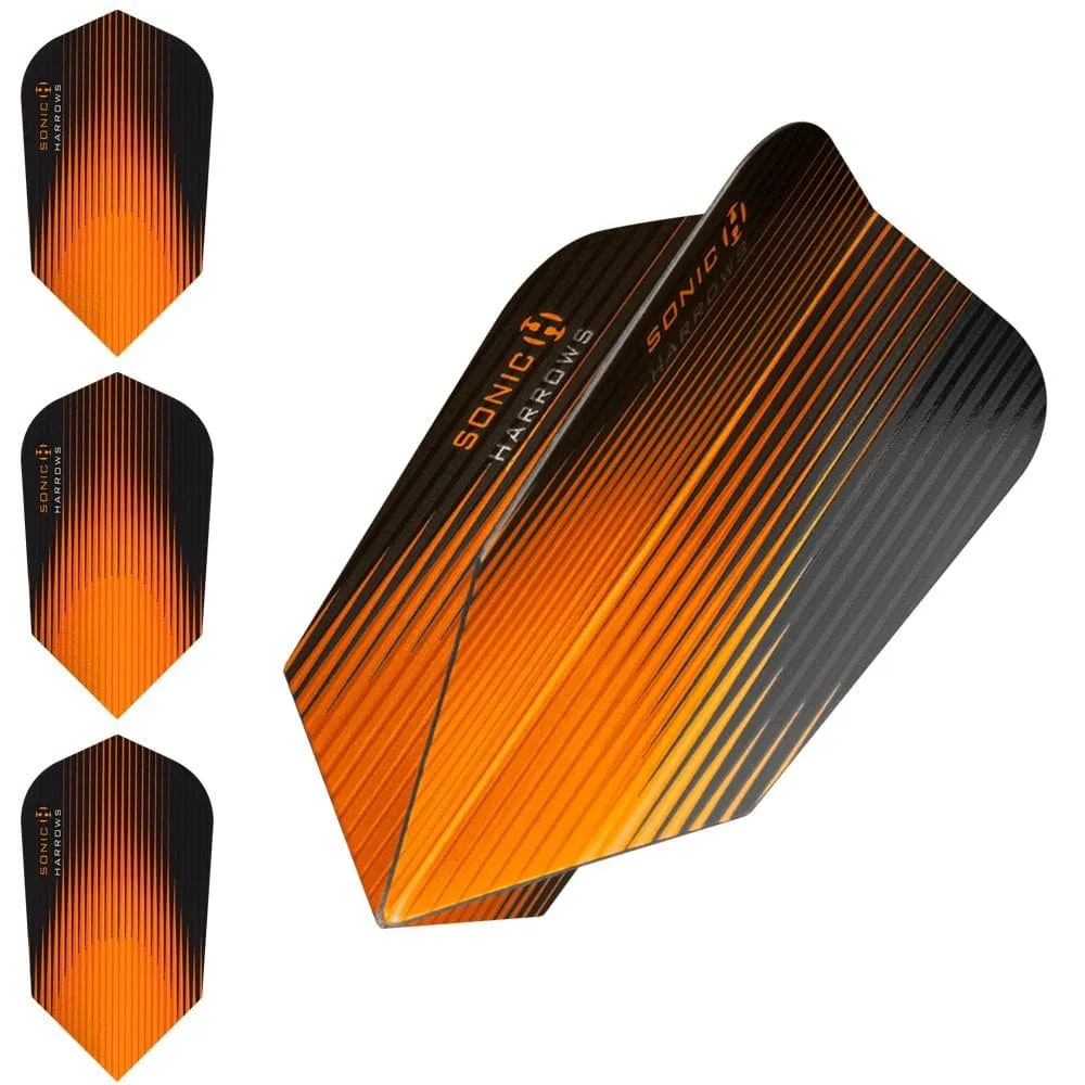 *Harrows Sonic Dart Flights - Slim Shape - 100 Micron