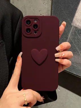 Heart phone case|Heart Decor Phone