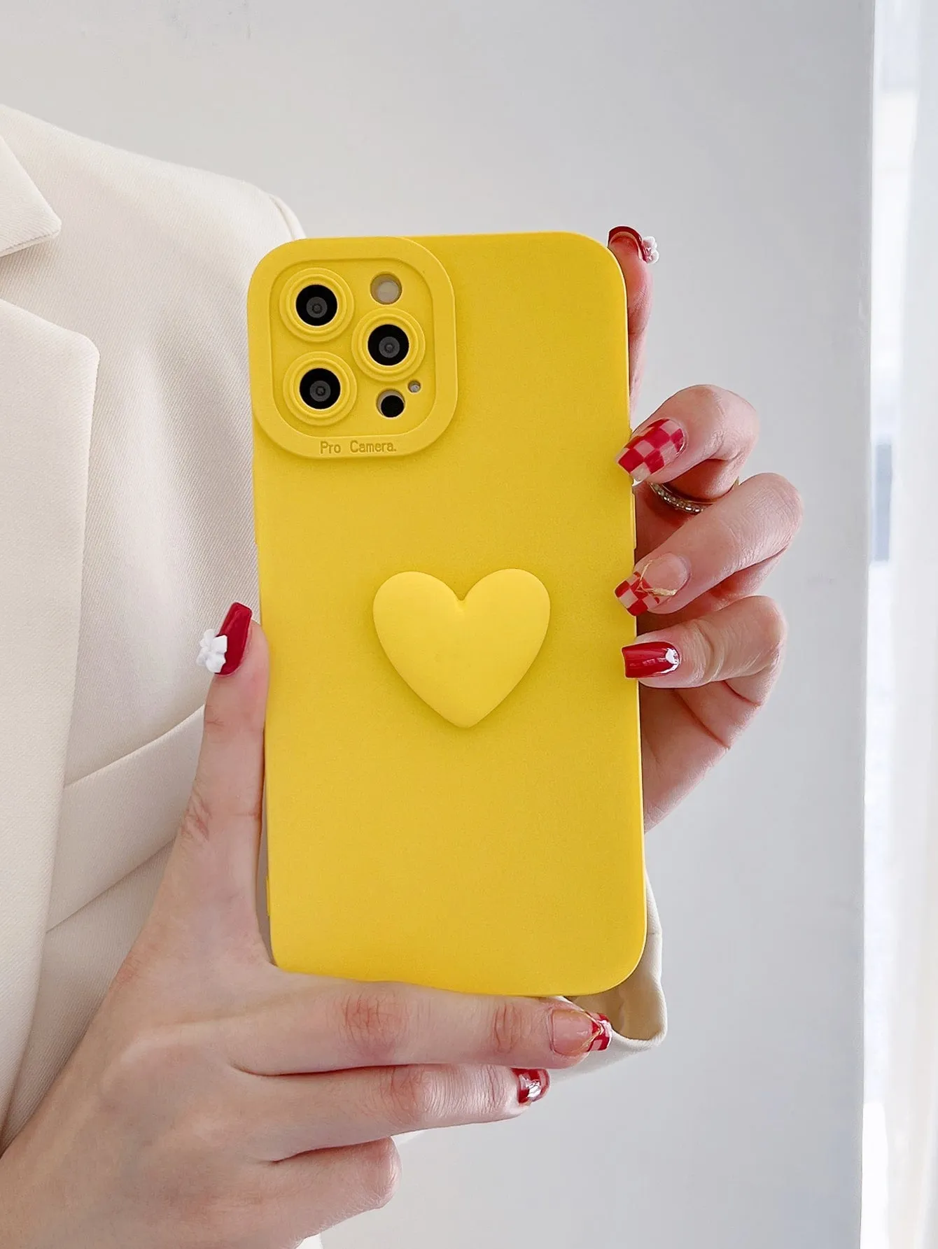 Heart phone case|Heart Decor Phone