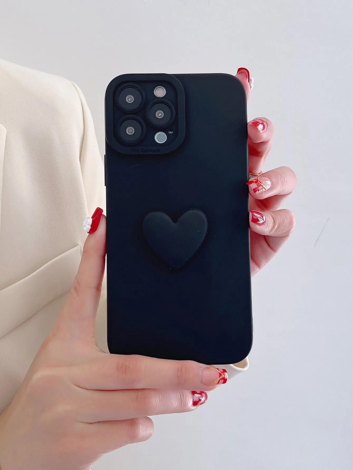 Heart phone case|Heart Decor Phone