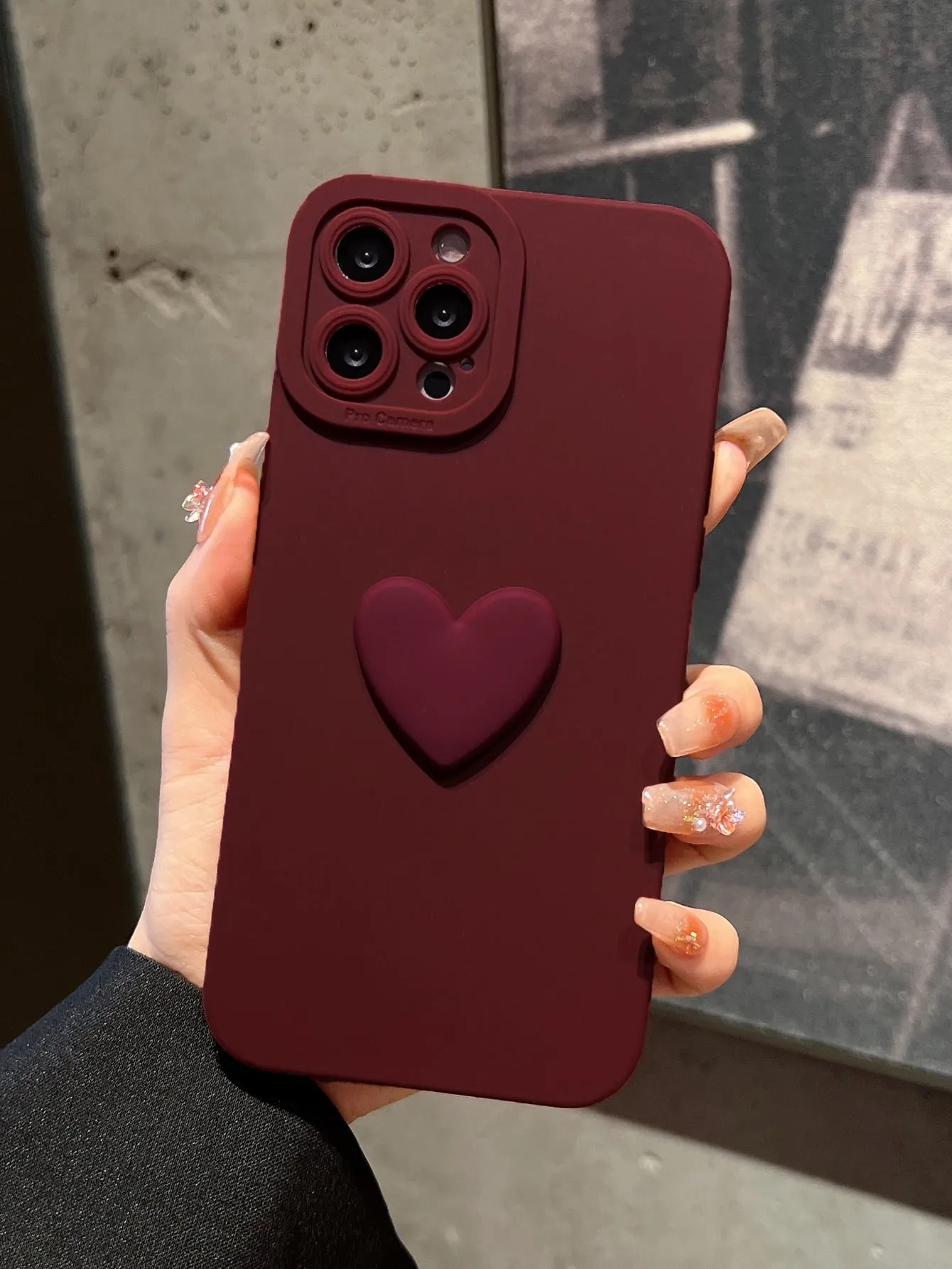 Heart phone case|Heart Decor Phone