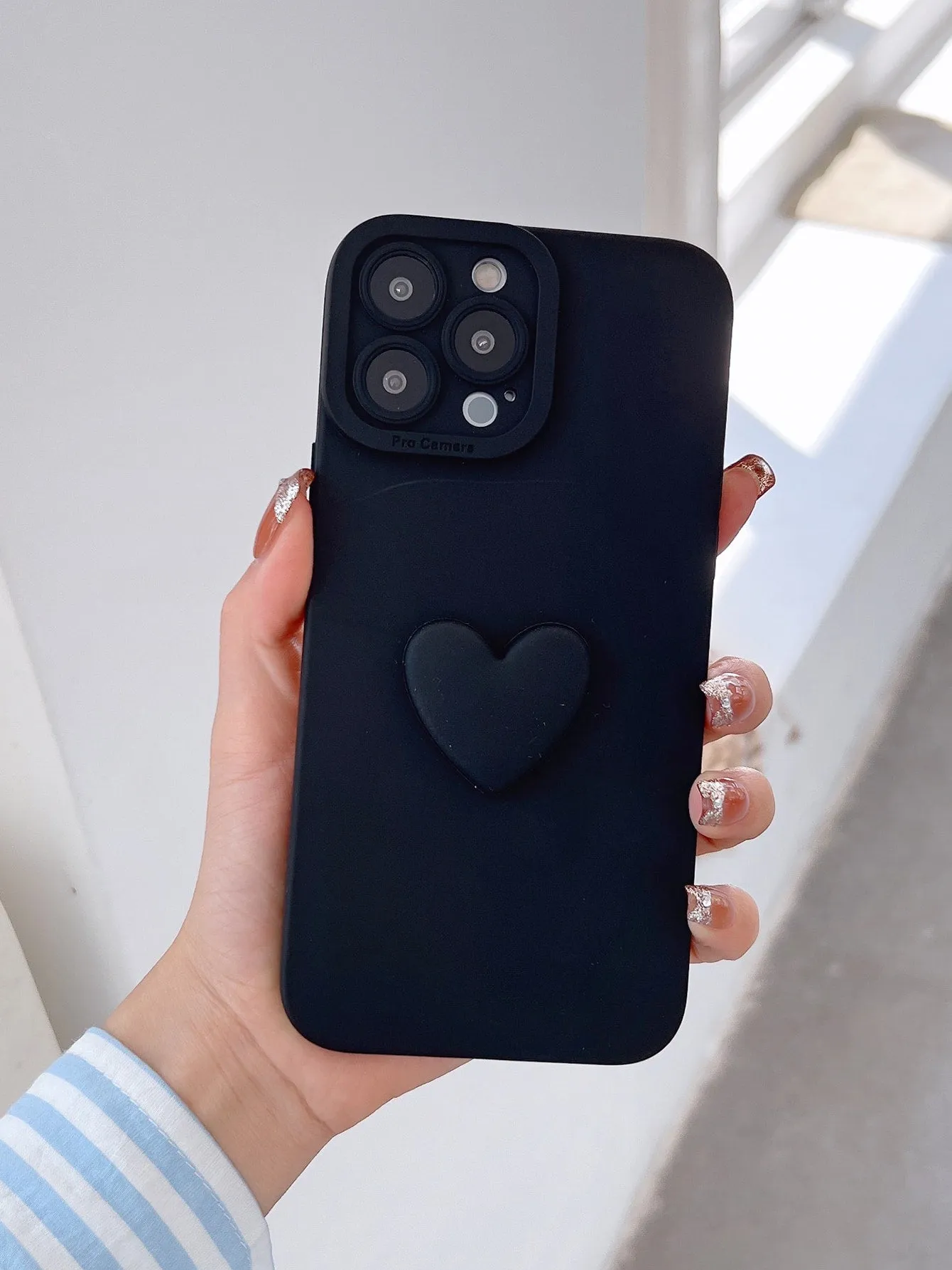 Heart phone case|Heart Decor Phone