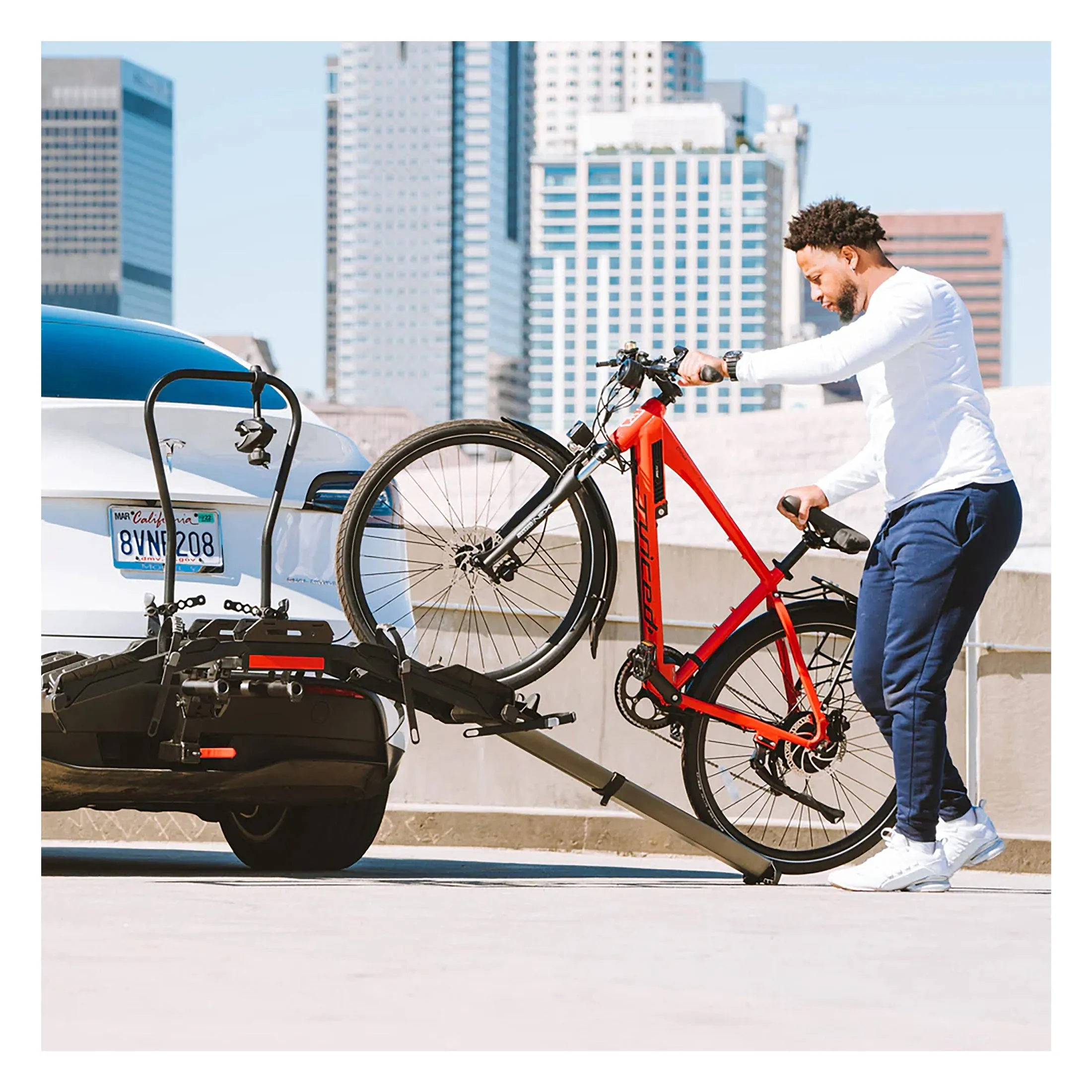 Hollywood Racks Destination E Bike Rack for Electric Bikes