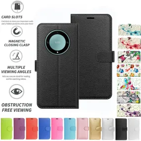 Honor Magic5 Lite Flip Folio Book Wallet Case