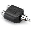 HOSA Male RCA Male to 2 Female RCA Adapter