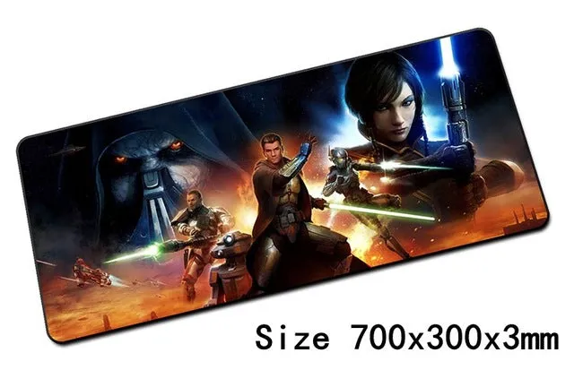 hot new star wars mouse pad 700x300x3mm pad to mouse notbook computer mousepad best gaming padmouse gamer to laptop mouse mat