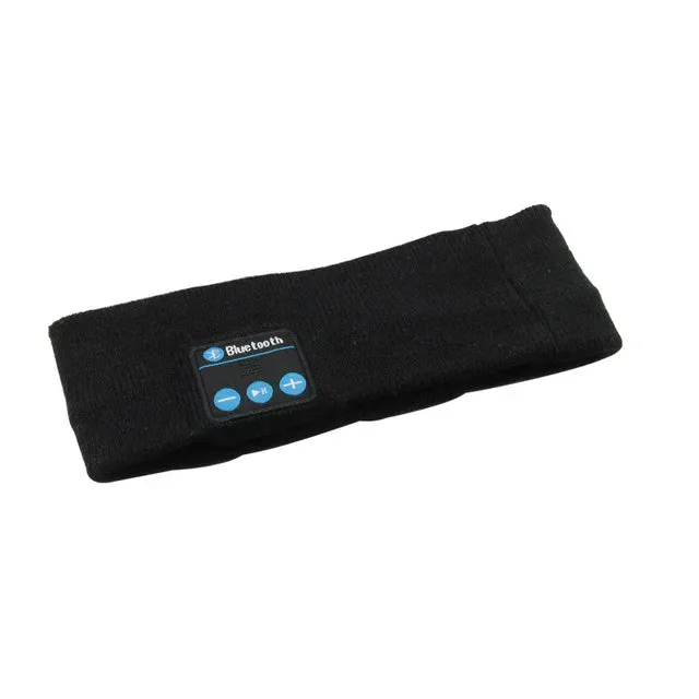 Hot sale bluetooth music sleep goggle headband bluetooth sports headscarf call headband yoga headwear