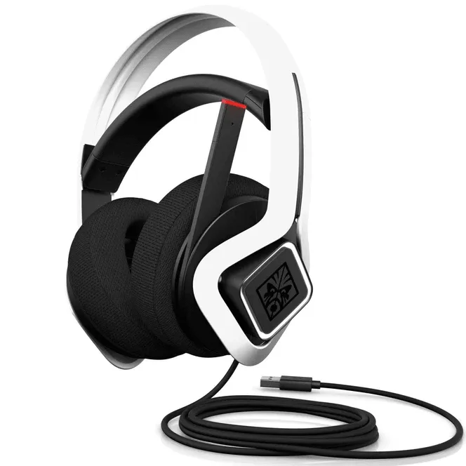 HP OMEN Mindframe 2 Prime Gaming Headset Headphones Microphone White