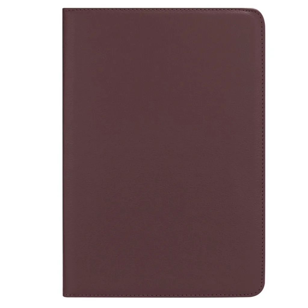 Huawei MediaPad M5 10 litchi grain leather flip case - Brown