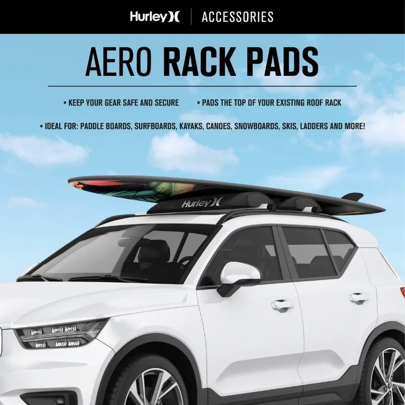 Hurley Roof Rack Aero Pads