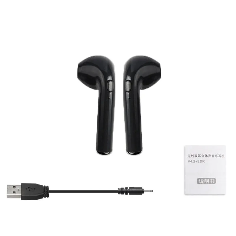 I7s TWS Bluetooth earphone Wireless headphones Sports headphones With microphone Bluetooth headset for iPhone Samsung Huawei LG