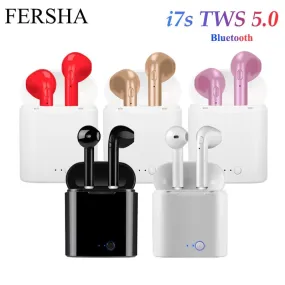 I7s TWS Bluetooth earphone Wireless headphones Sports headphones With microphone Bluetooth headset for iPhone Samsung Huawei LG