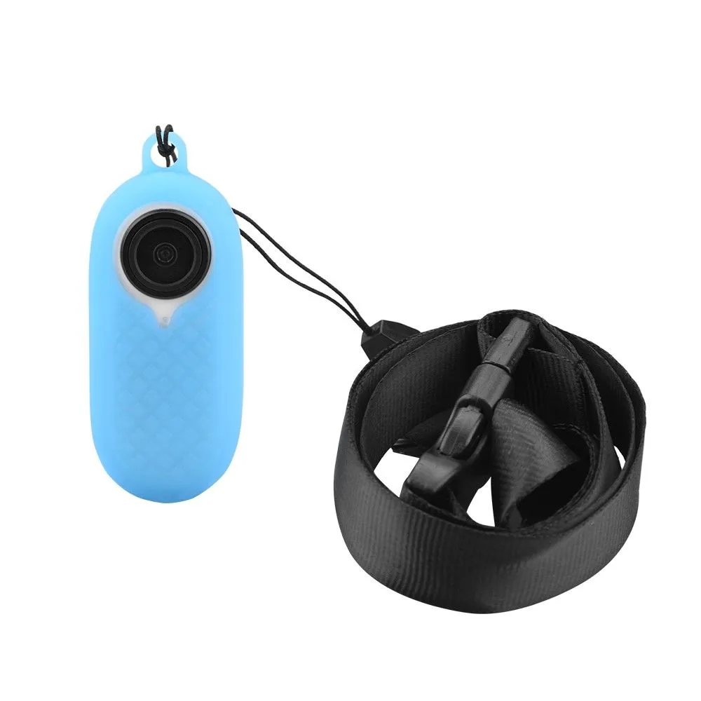 Insta360 Go2 silicone cover   battery compartment cover - Blue