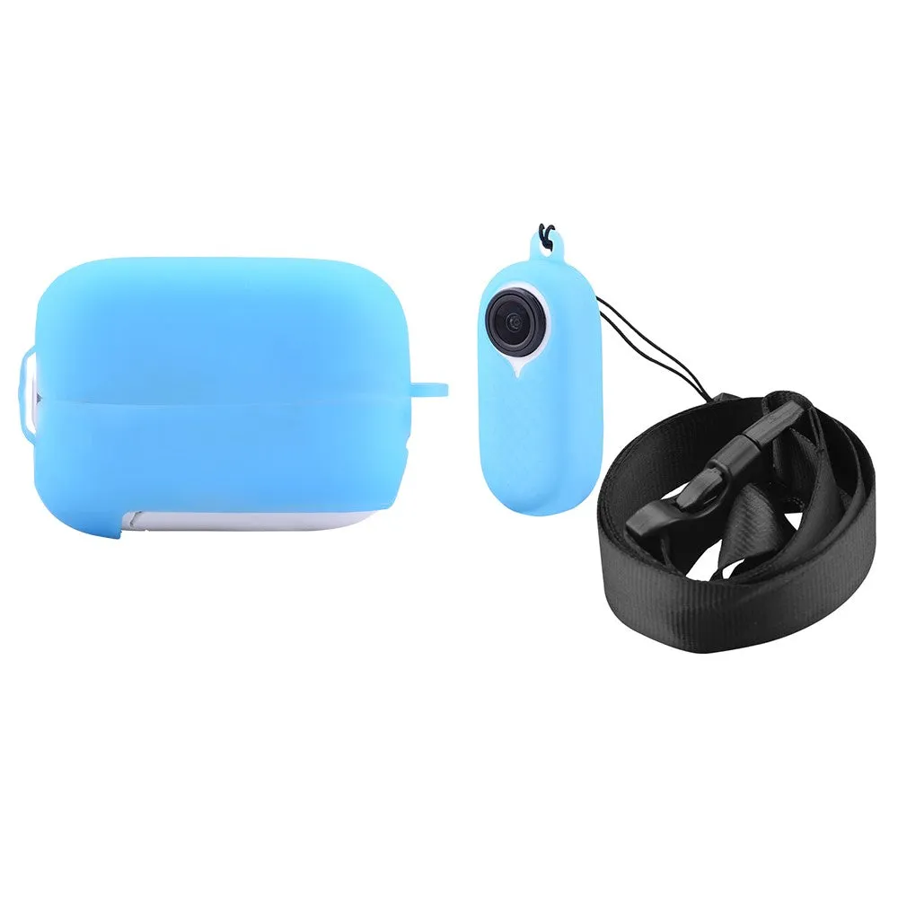 Insta360 Go2 silicone cover   battery compartment cover - Blue