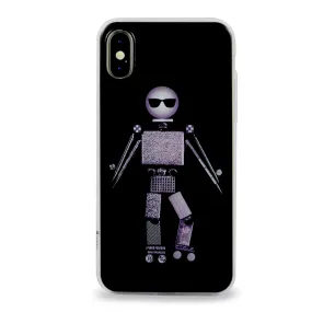 iOrigin iPhone X Cases Flexible Soft TPU Back Cover (Cool Robot)