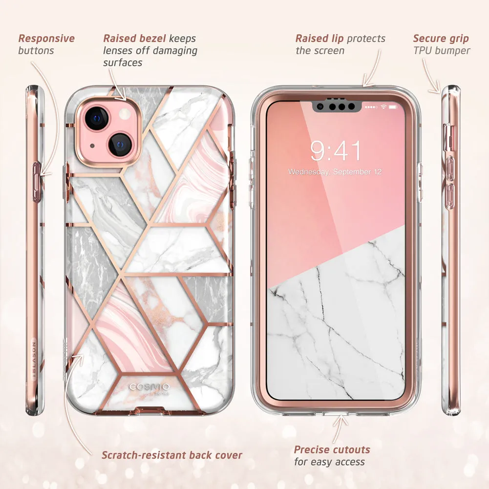 iPhone 13 Cosmo Case - Marble Pink