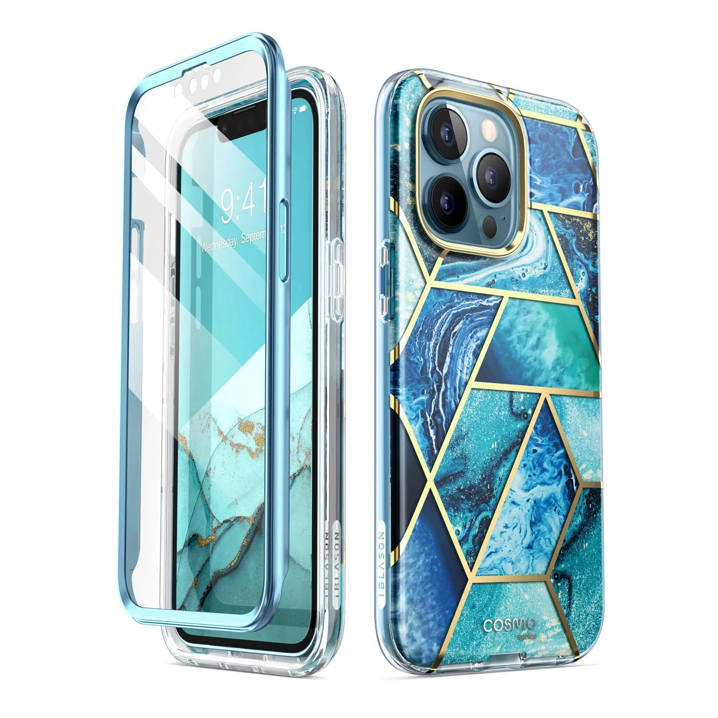 iPhone 13 Pro Cosmo Case - Ocean Blue