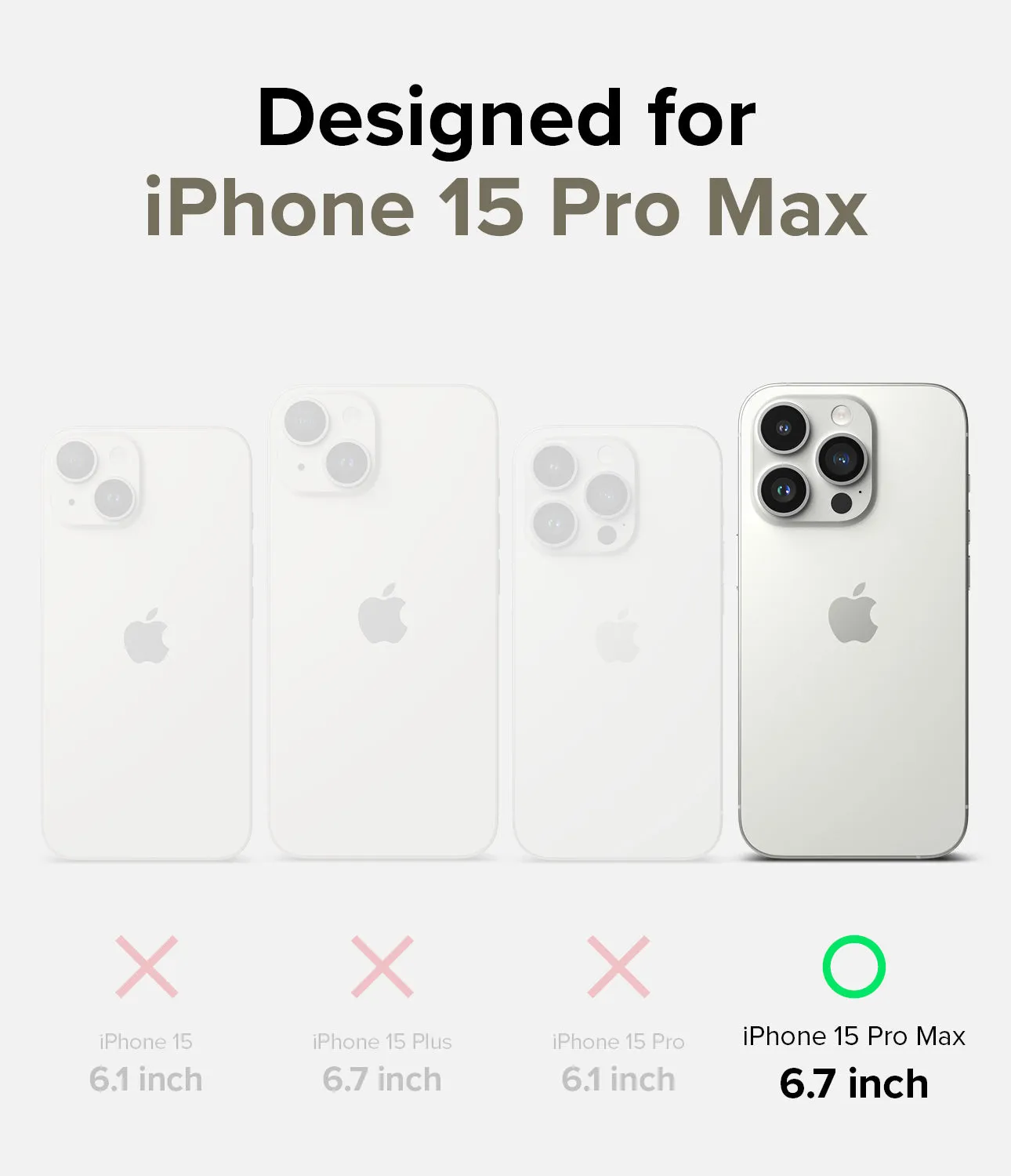 iPhone 15 Pro Max Case | Silicone Magnetic