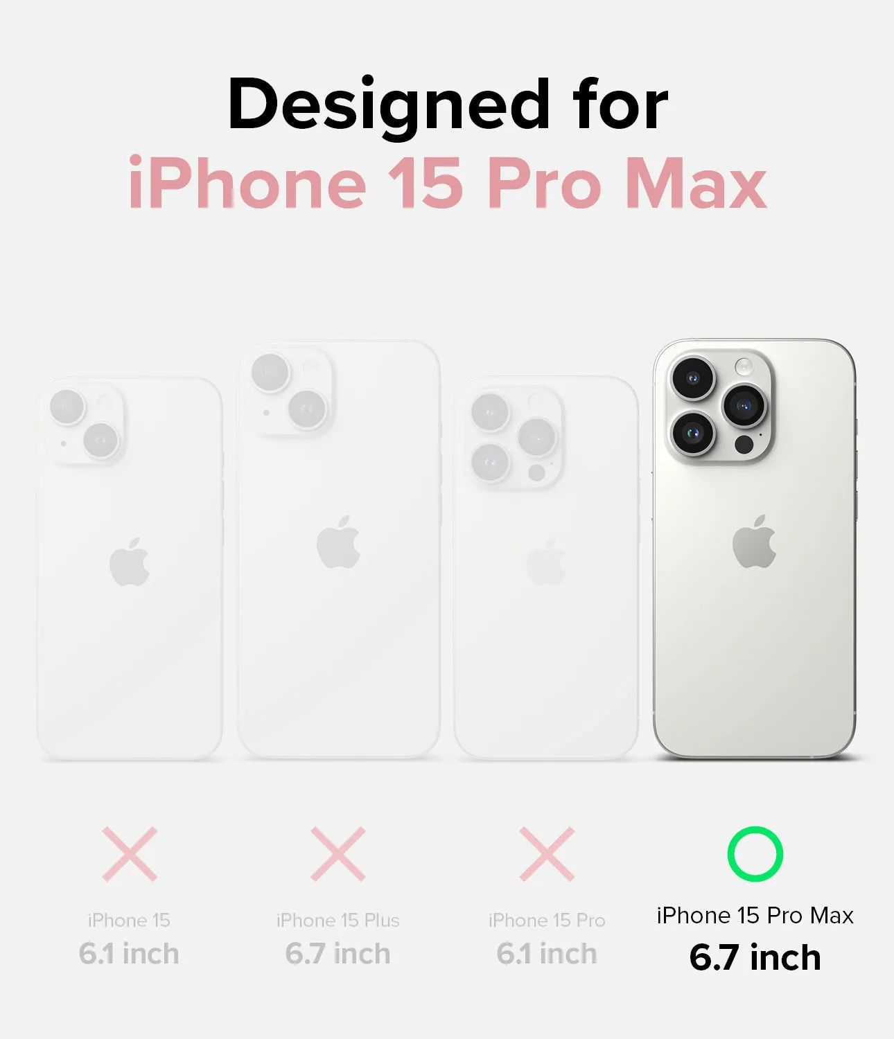 iPhone 15 Pro Max Case | Silicone Magnetic