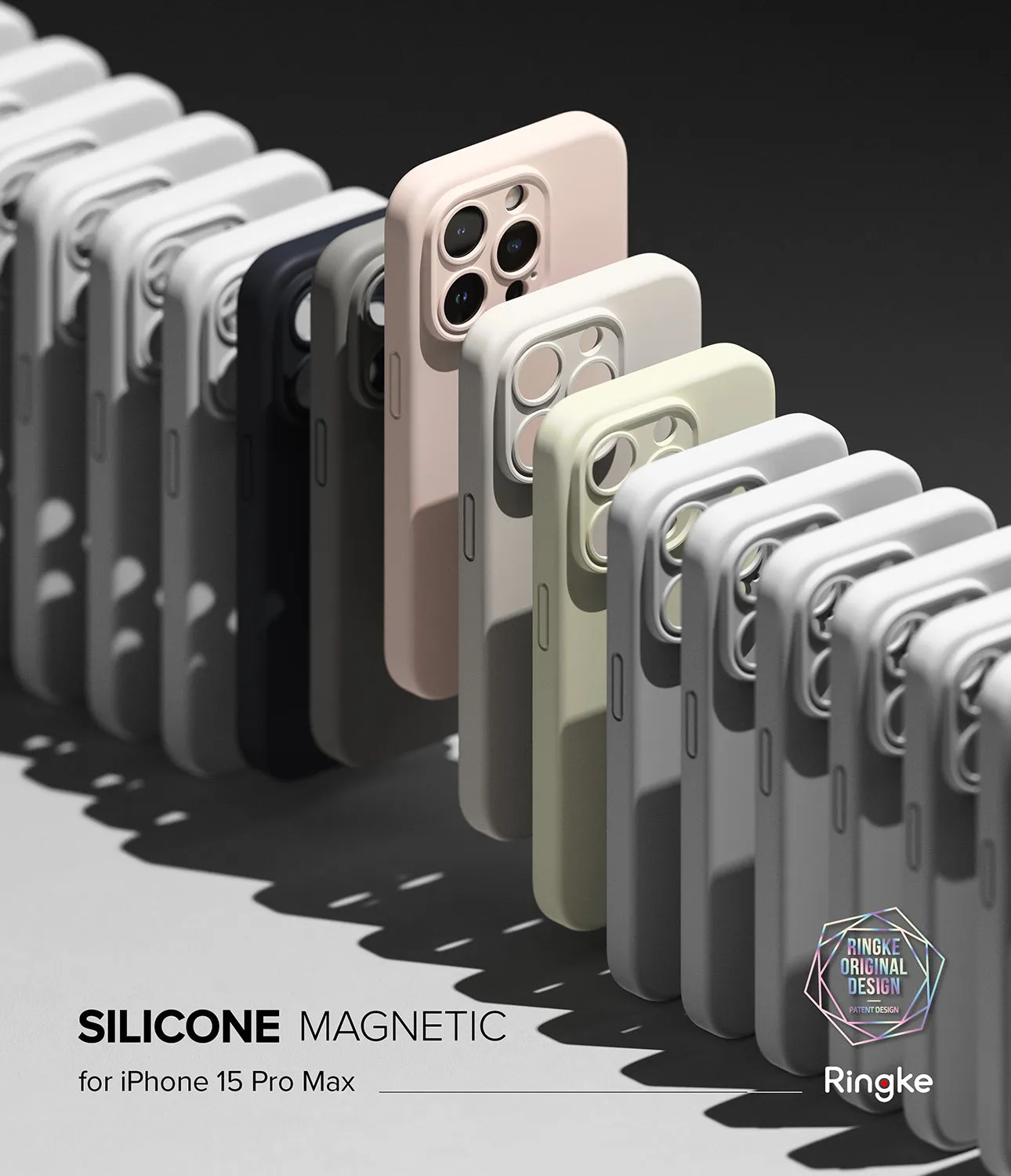 iPhone 15 Pro Max Case | Silicone Magnetic