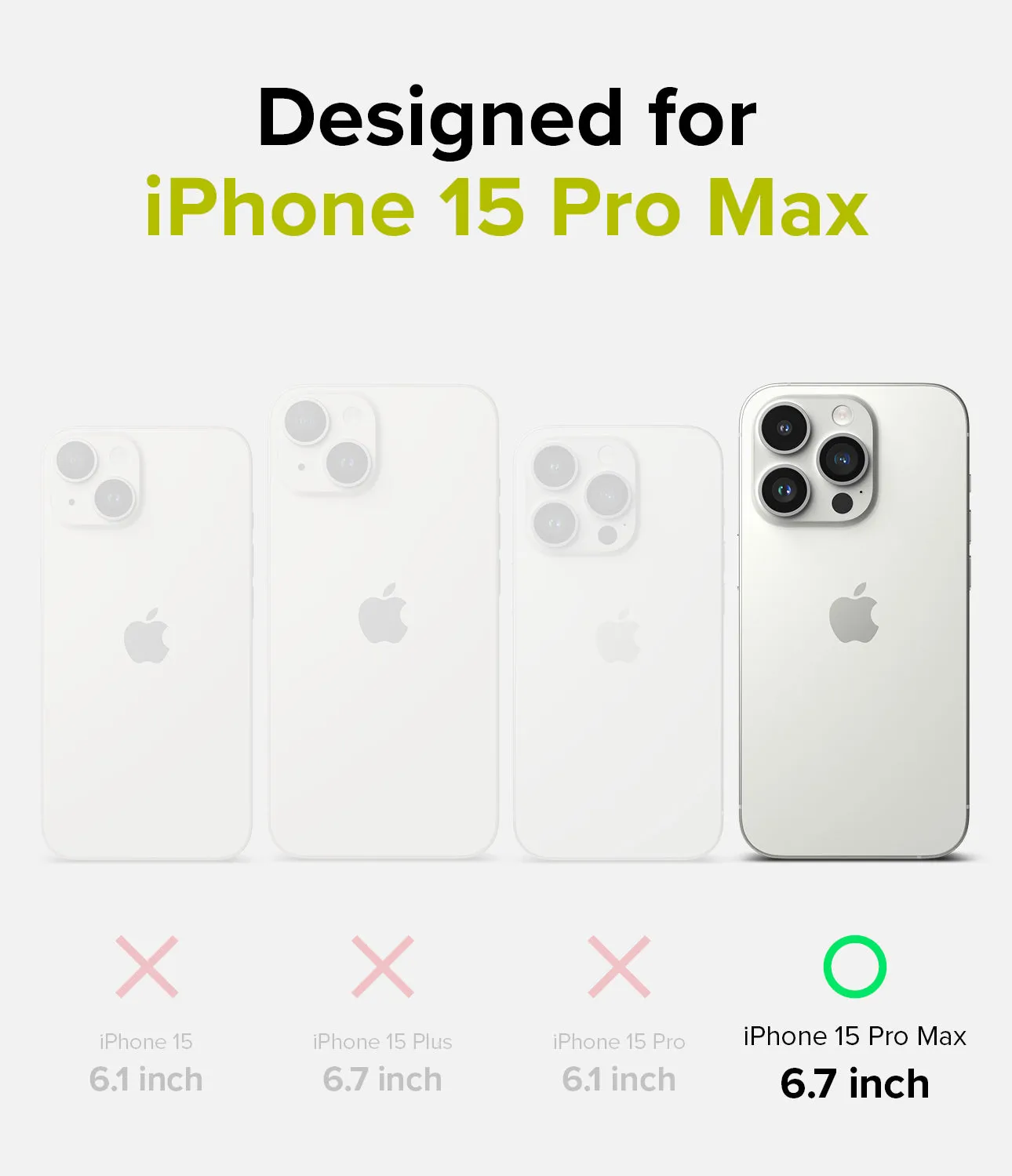 iPhone 15 Pro Max Case | Silicone Magnetic