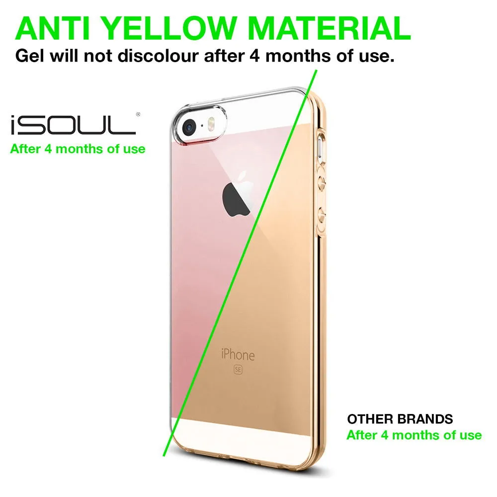 Iphone 8 Gel Case soft Back Cover - Transparent