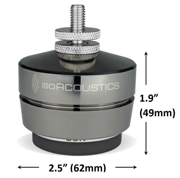 IsoAcoustics GAIA Series Cast Metal Acoustic Isolation Stands