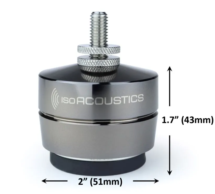 IsoAcoustics GAIA Series Cast Metal Acoustic Isolation Stands