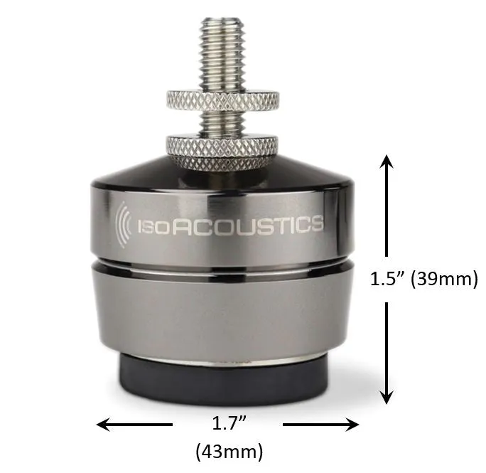 IsoAcoustics GAIA Series Cast Metal Acoustic Isolation Stands