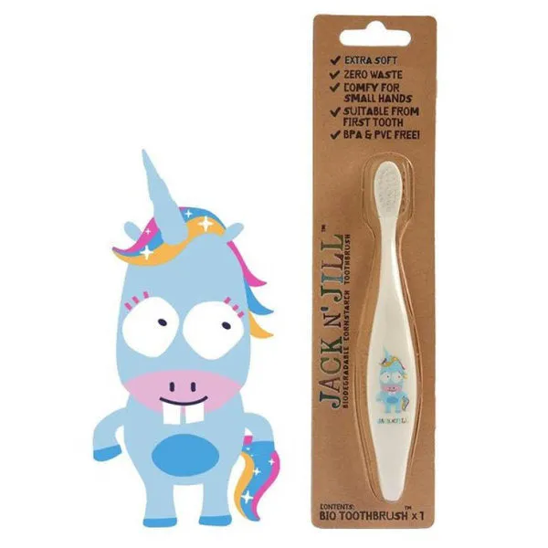 Jack n' Jill Bio Toothbrush- Unicorn