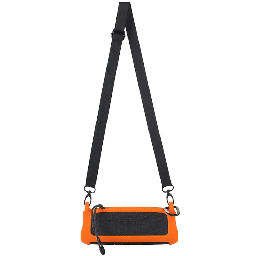 JBL Flip 6 silicone cover with strap - Orange