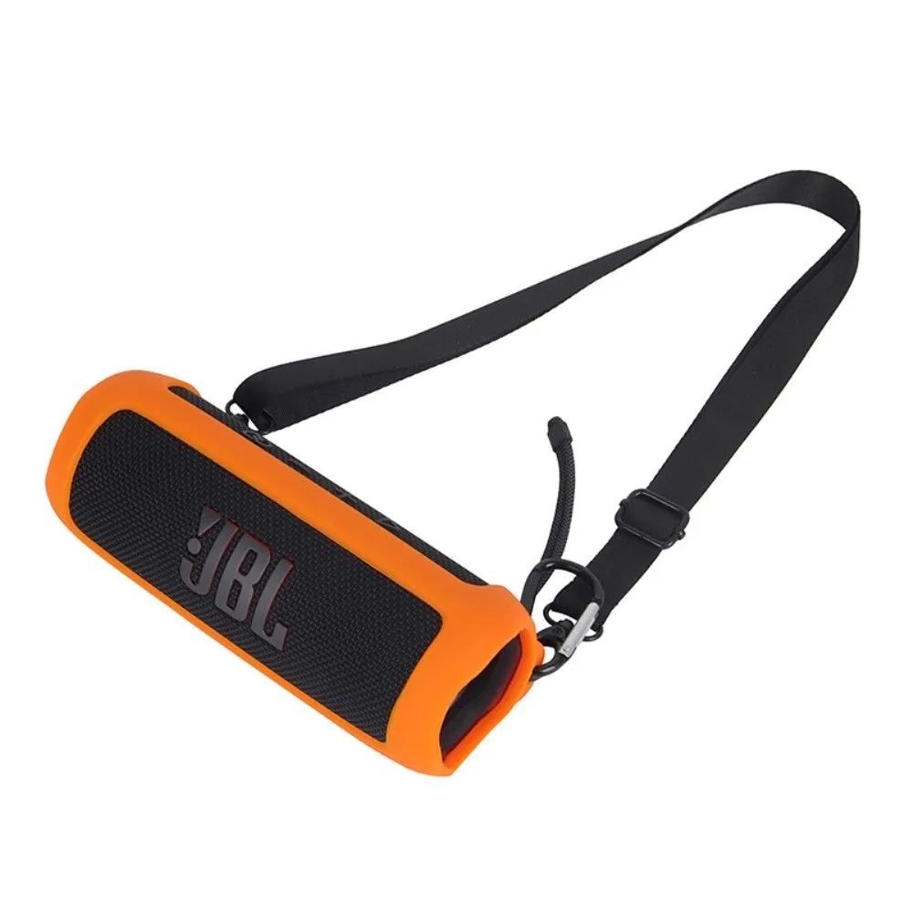 JBL Flip 6 silicone cover with strap - Orange