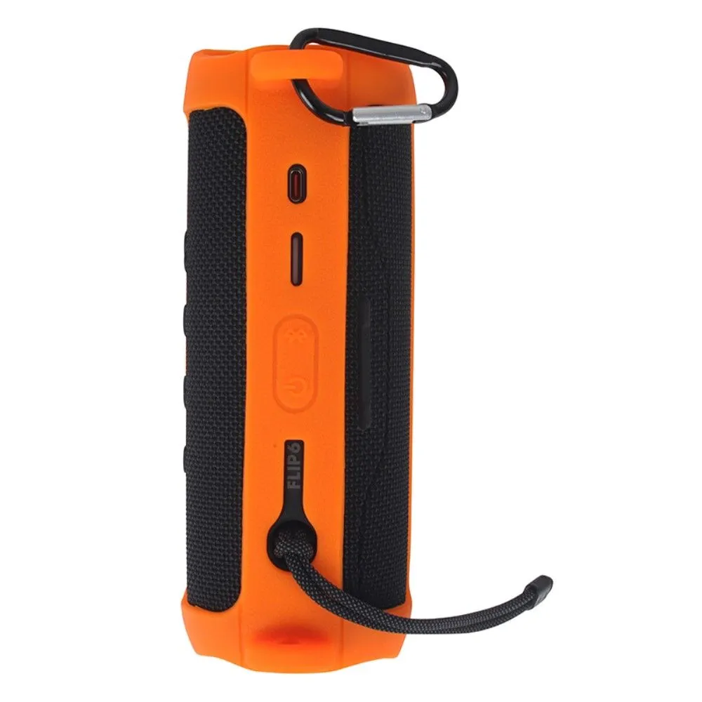 JBL Flip 6 silicone cover with strap - Orange