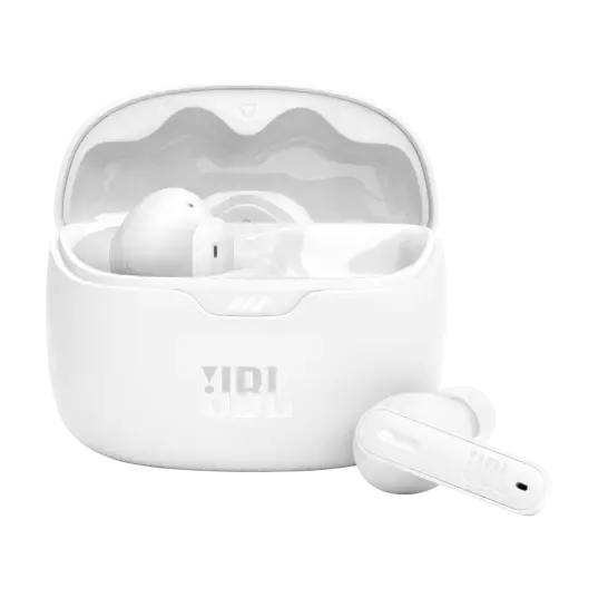 JBL Tune Beam True Wireless Noise Cancelling Earbuds (White)