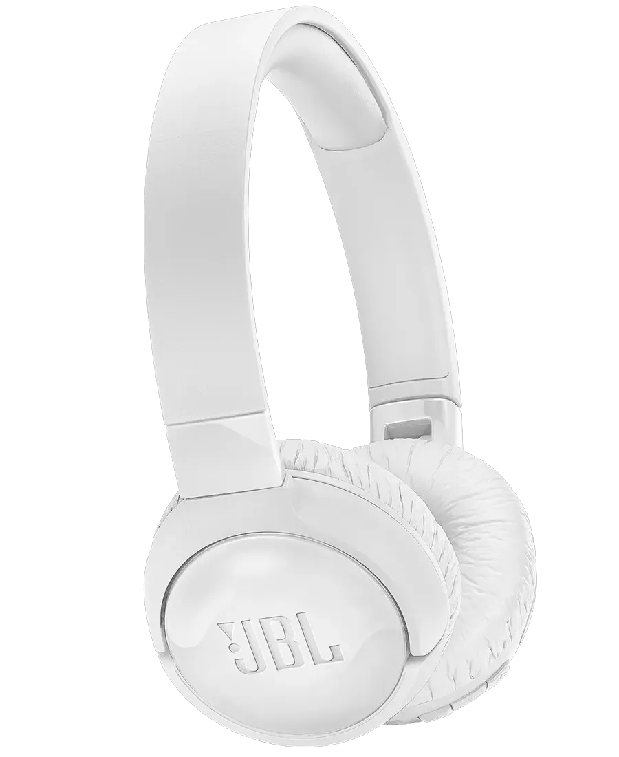 JBL Tune660 Noise Cancelling On-Ear Headphones | White