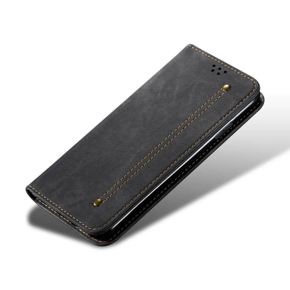 Jeans Motorola Moto G50 5G Flip case - Black