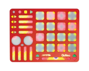 Keith McMillen Instruments QuNeo RED 4x4 MPE Drum Pad and DAW Grid Controller