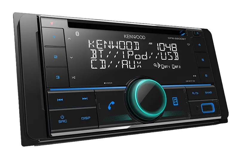 Kenwood Dual Din Bluetooth / USB / CD Receiver DPX-5200BT