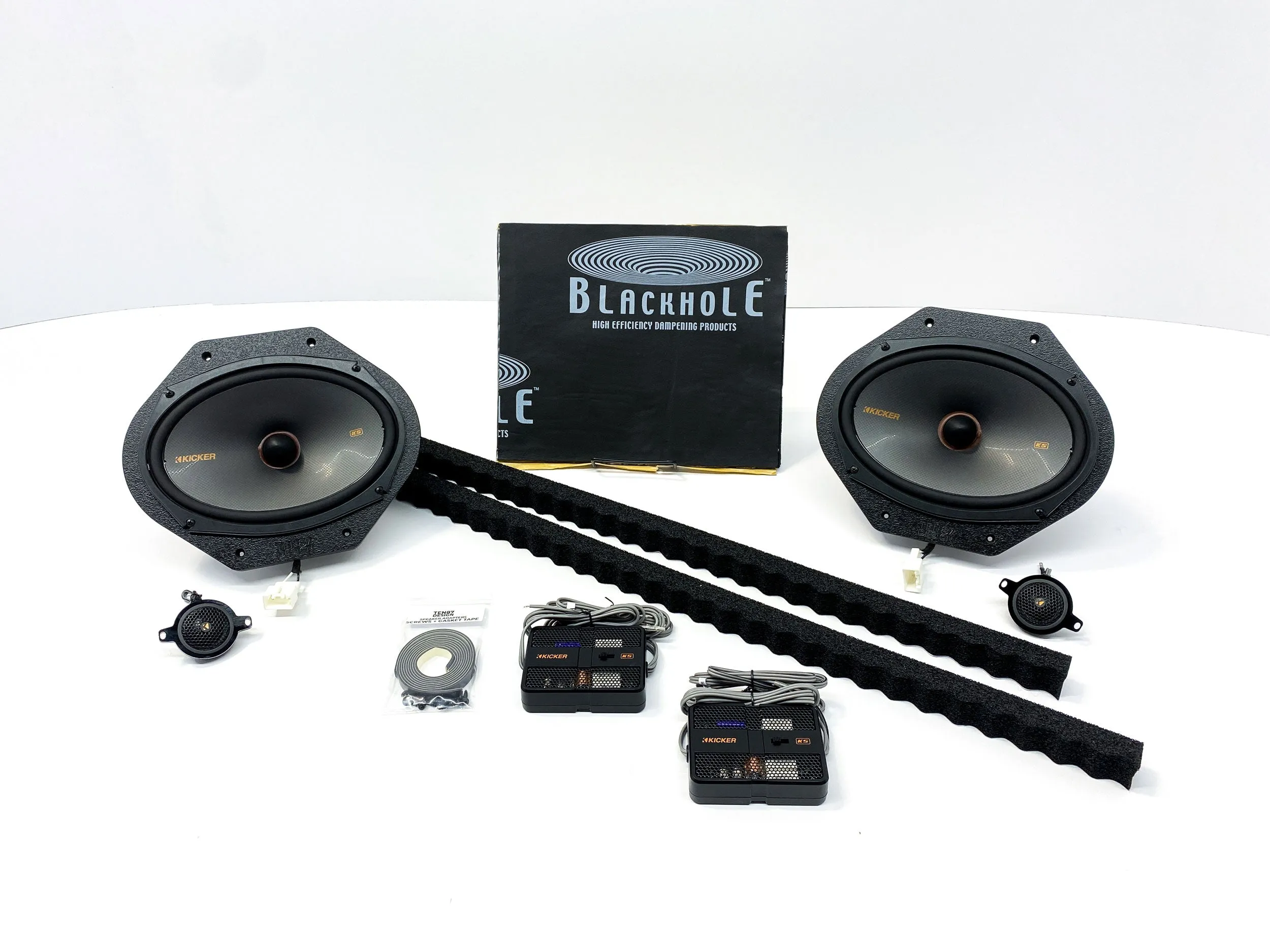 Kicker KS Plug & Play Speaker Kit Upgrade - Designed for 2015-2024 F-150 and 2017-2024 SuperDuty